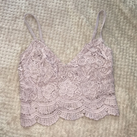 Purple crop top - Picture 8 of 10